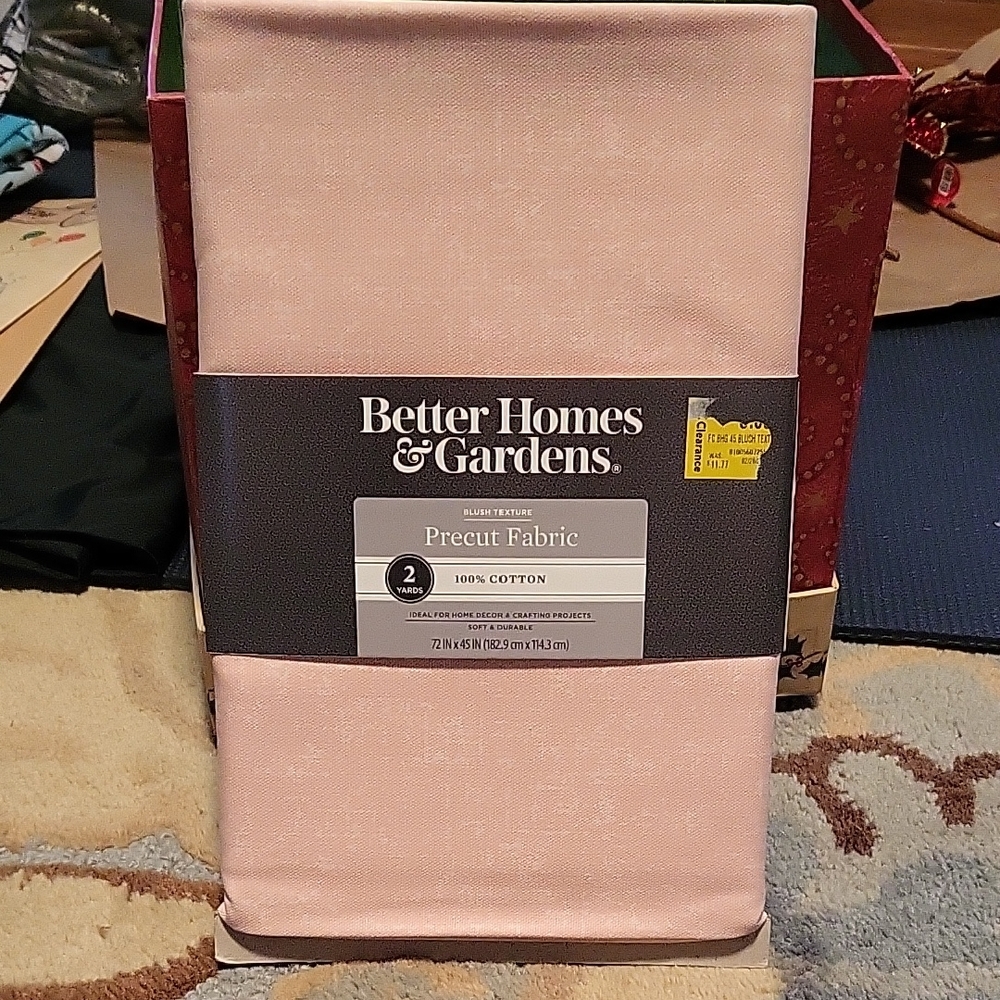 Better Homes & Gardens Pink Precut Fabric